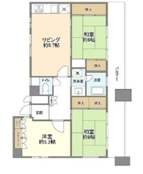 ライオンズマンション新大久保第2の物件間取画像